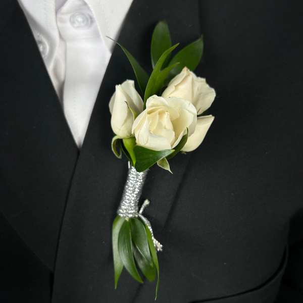 Boutonniere Perla Nupcial